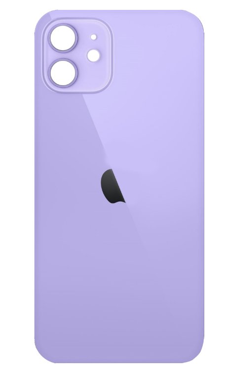 Klapka Plecki Tył iPhone 12 Purple Duże oczko