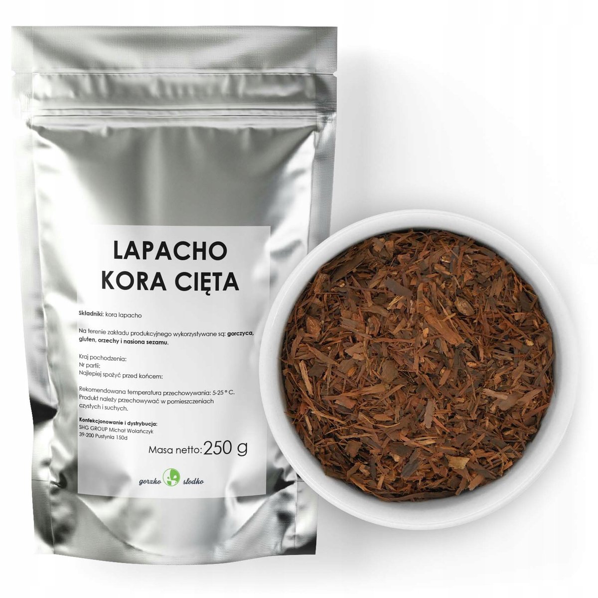 Lapacho Herbata Inków Kora Lapacho 250G