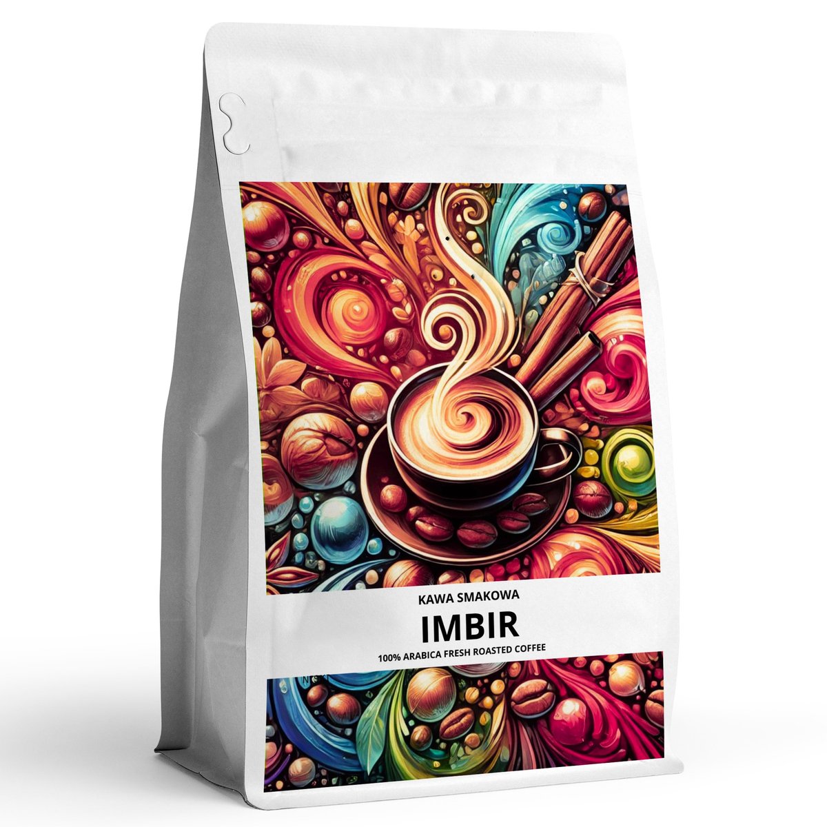 Kawa smakowa mielona IMBIROWA 100 % arabica 250 g