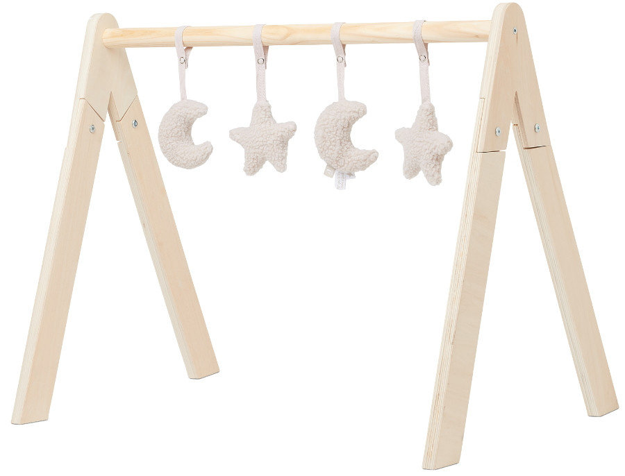 Zabawki interaktywne do stojaka BABYGYM księżyc Jollein