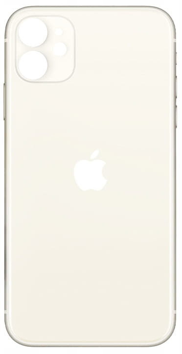 Klapka Plecki Tył iPhone 11 White Duże oczko