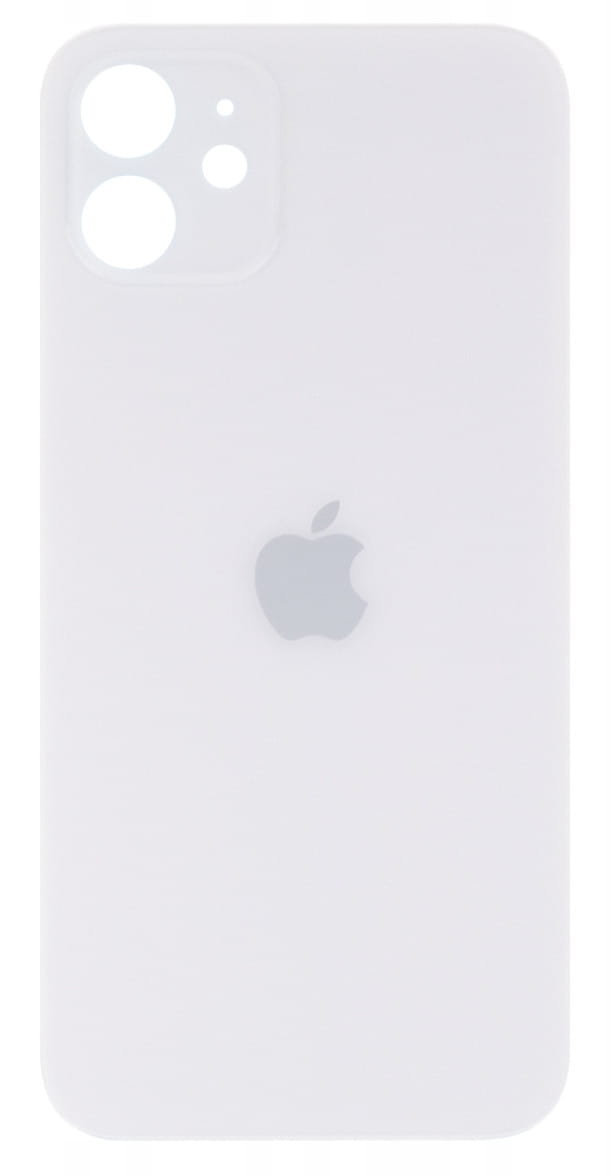 Klapka Plecki Tył iPhone 12 White Duże oczko
