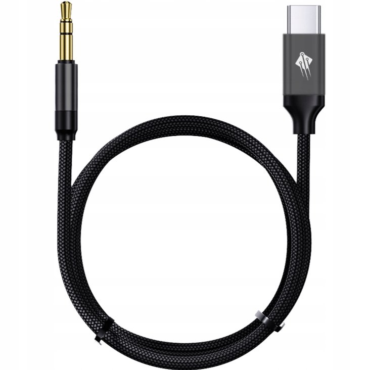 Adapter przejściówka kabel USB C USB-C mini Jack 3,5mm AUX Audio 1m 100cm