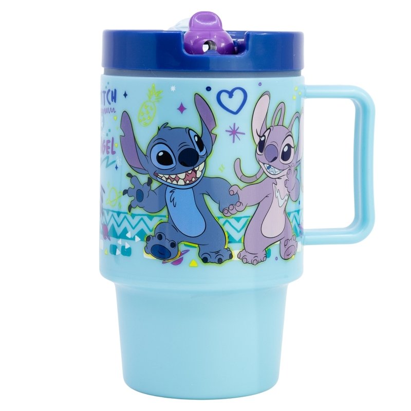 Kubek bidon z ustnikiem do picia Stitch 530 ml