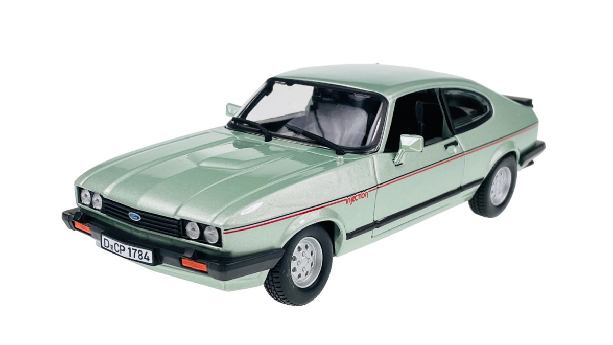 BBURAGO 1982 FORD CAPRI ZIELONY 1:24 21093