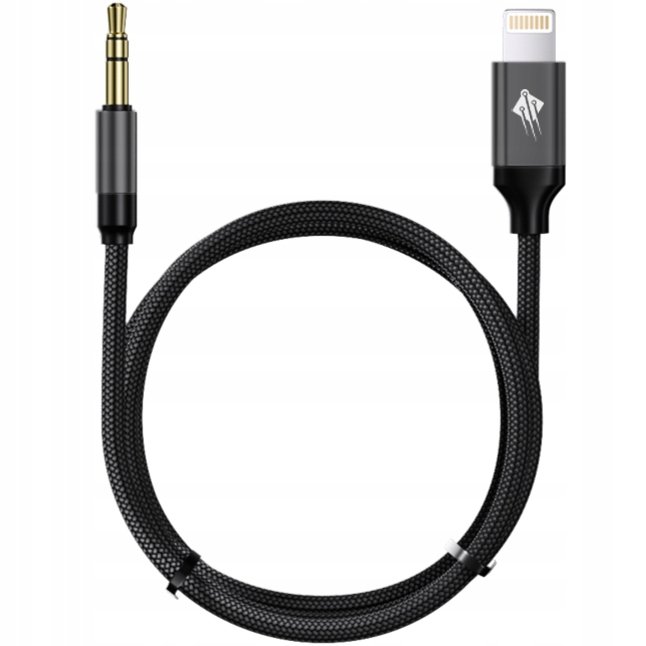 Adapter przejściówka kabel Lightning mini Jack 3,5mm AUX Audio 1m 100cm