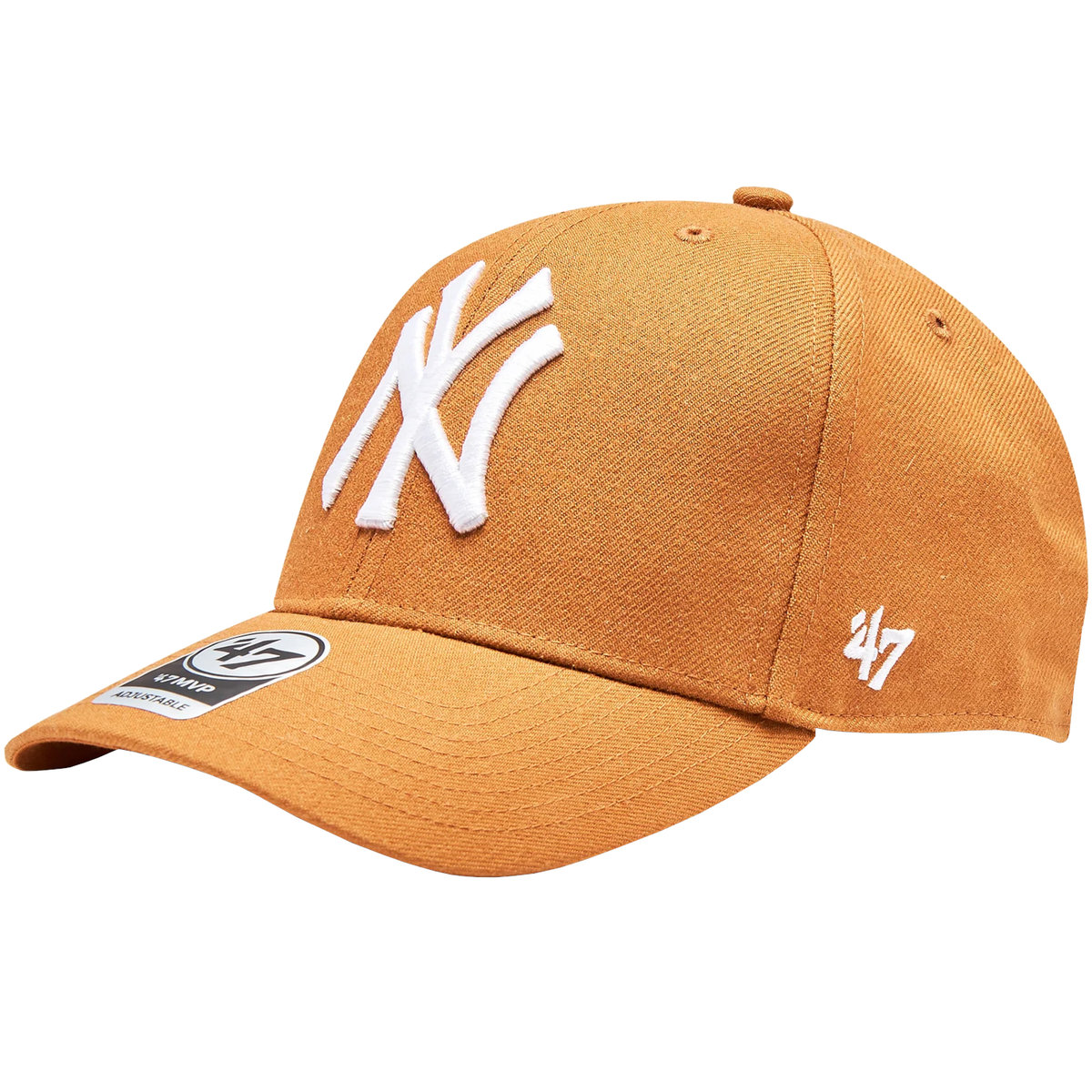 47 Brand MLB New York Yankees MVP Cap B-MVPSP17WBP-BO, Mężczyzna, Czapka z daszkiem, Pomarańczowy
