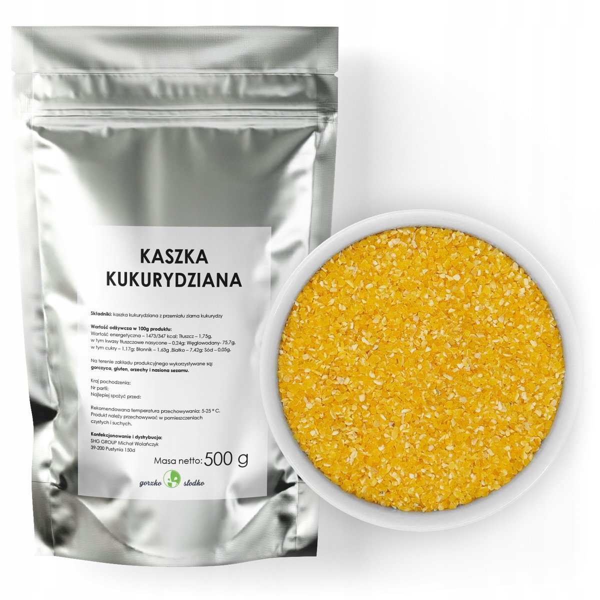 Kasza Kukurydziana Kaszka Kukurydziana 500G