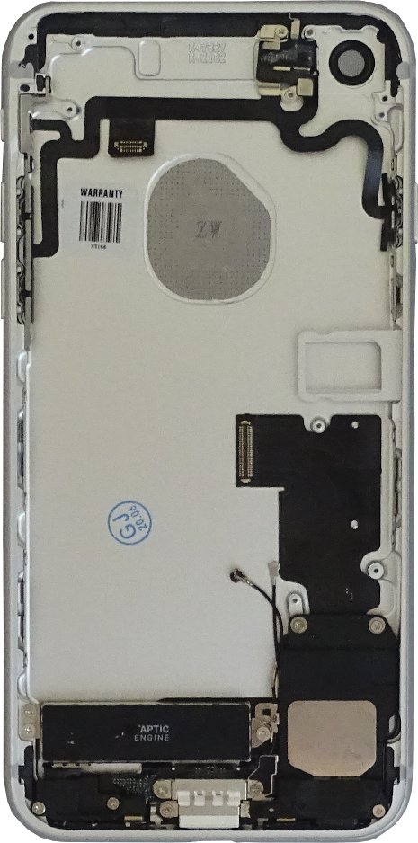 Obudowa Korpus z Taśmami iPhone 7 Silver