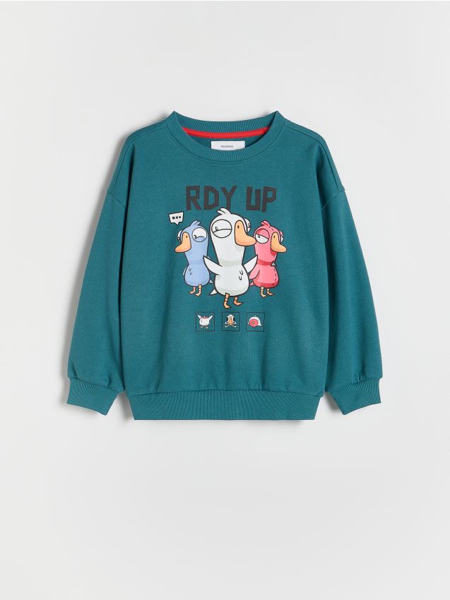 Reserved - Bluza Goose Goose Duck - morski
