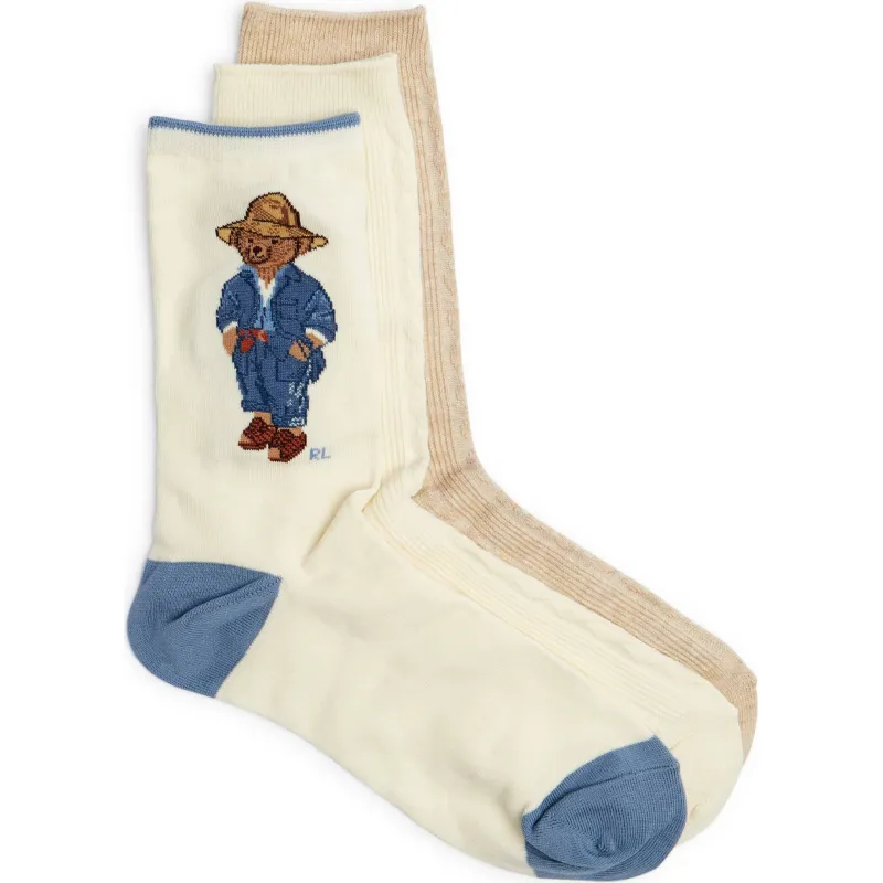 POLO RALPH LAUREN Skarpety 3-pack