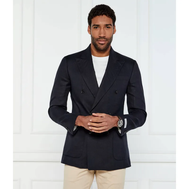 TIGER OF SWEDEN Lniana marynarka Joachim Slim Fit