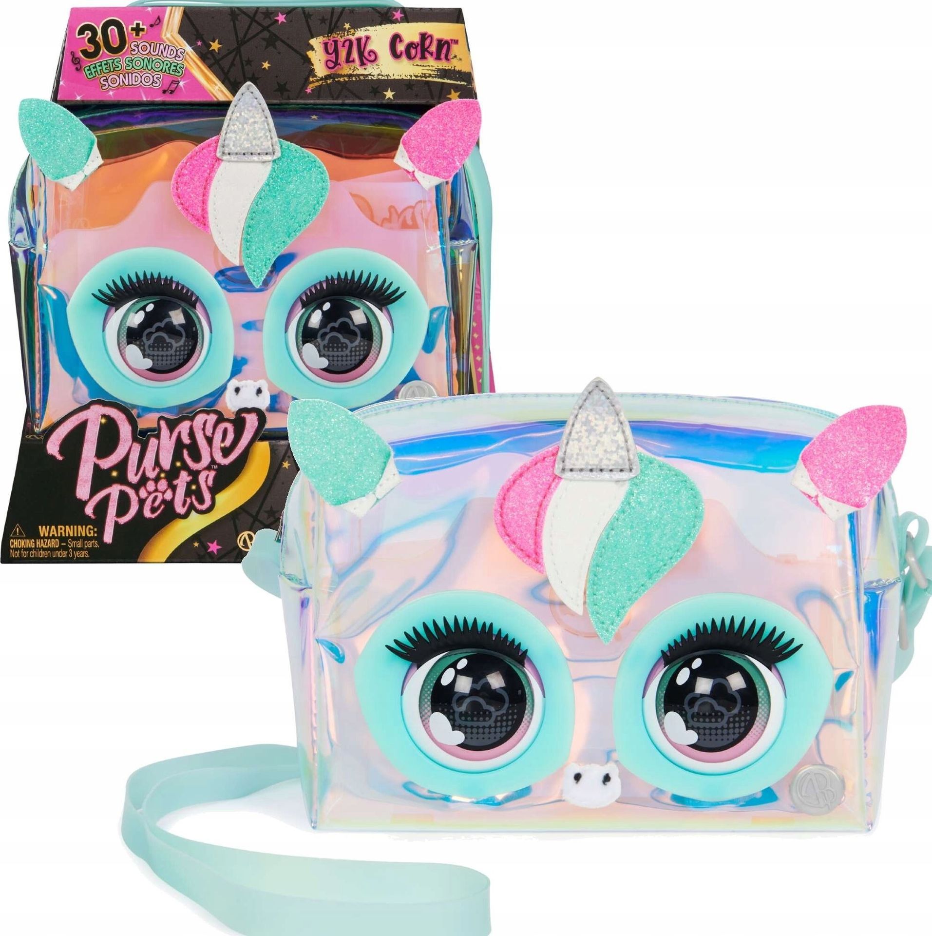 Spin Master Spin Master Purse Pets Holographic Unicorn, Bag Multi-Colour