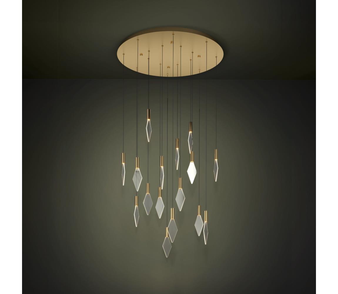 Eglo 390361 - LED Żyrandol ściemnialny na lince MIRADOR 16xLED/3,3W/230V śr. 78 cm