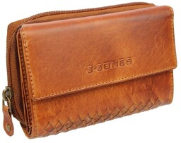 Portfel Damski Skórzany Jennifer Jones Skóra Licowa 14 cm Z Suwakiem Na Zewnątrz 5626