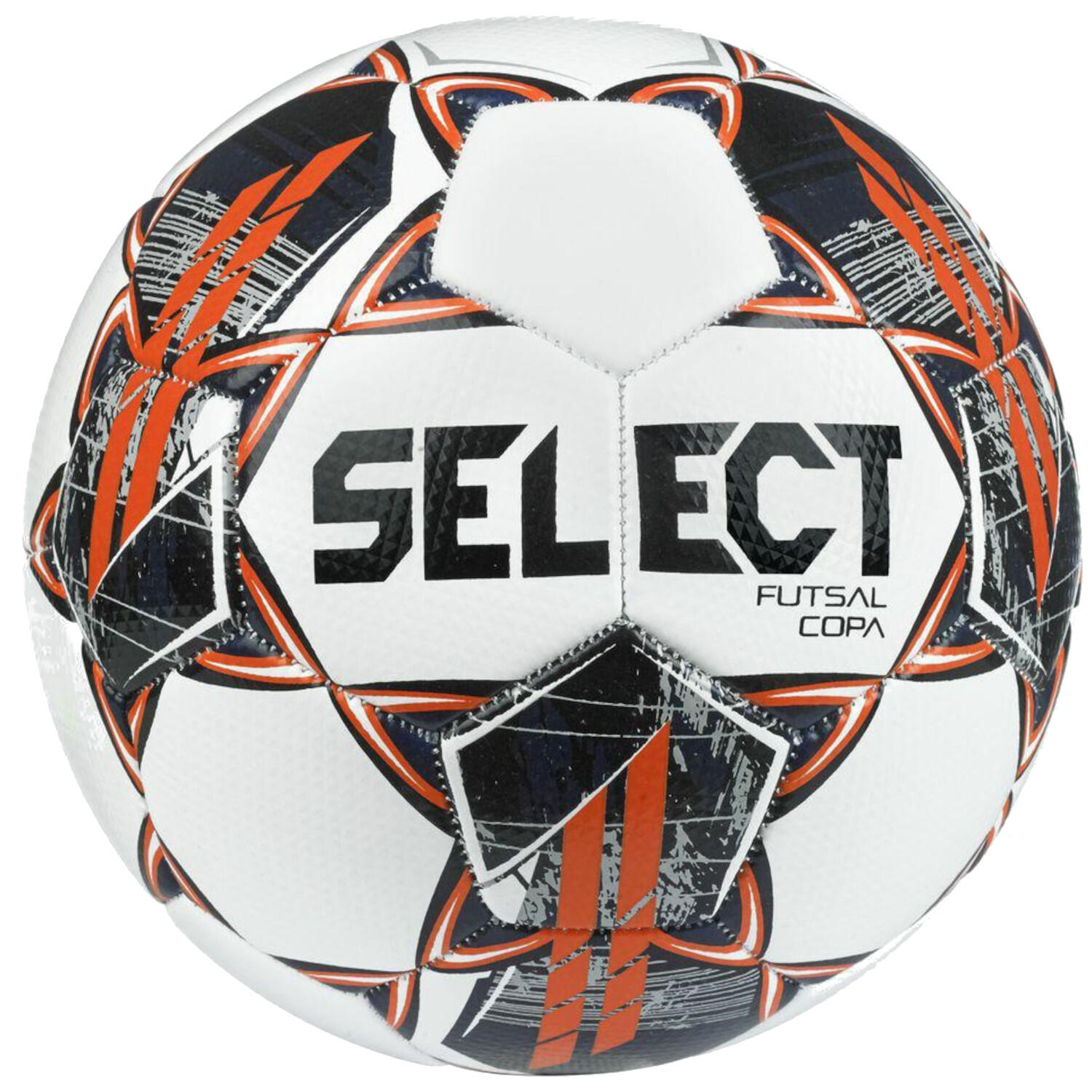 piłka nożna Select Futsal Copa Ball FUTSAL COPA WHT-BLK-4