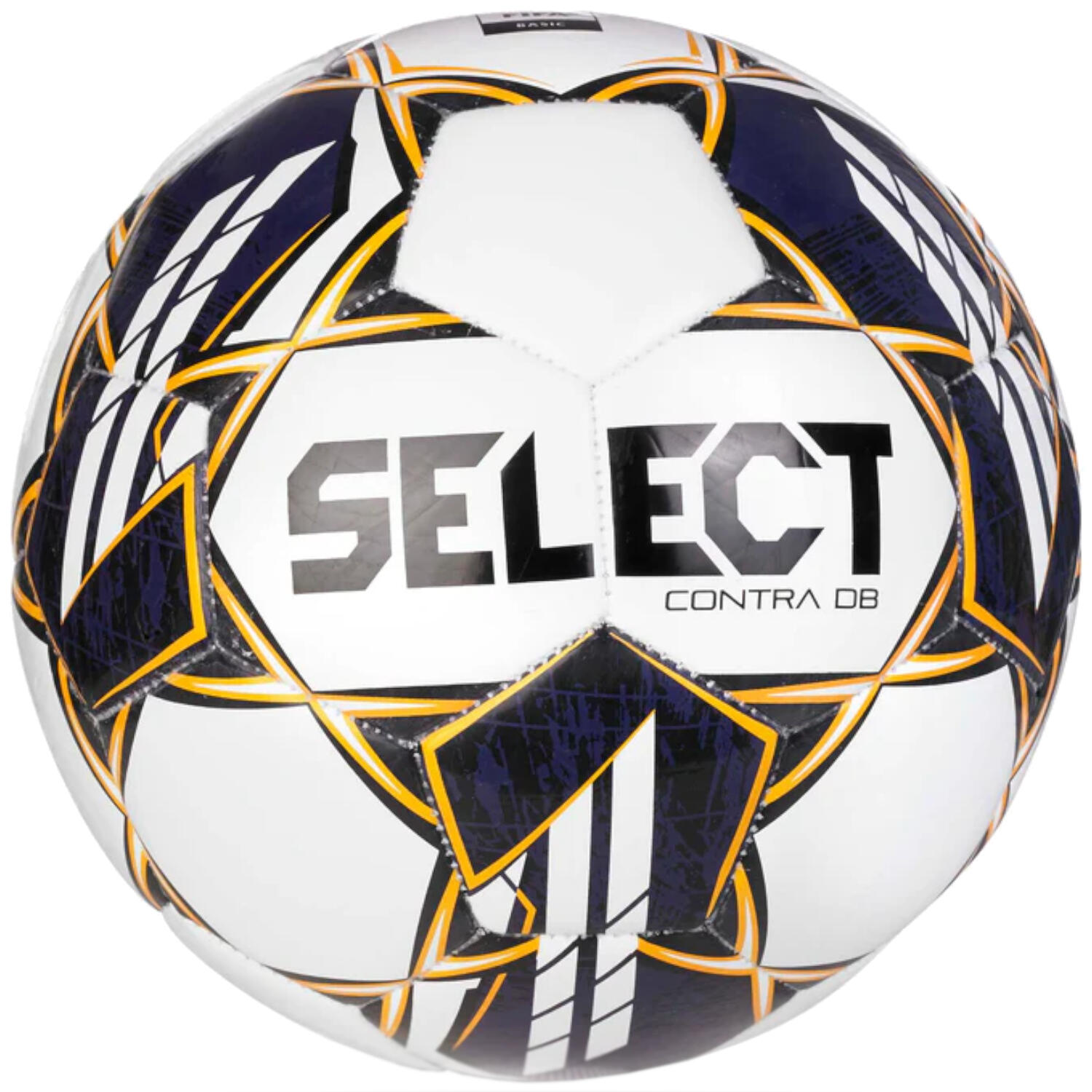 Piłka do piłki nożnej SELECT Contra DB v23 white/purple rozmiar 5