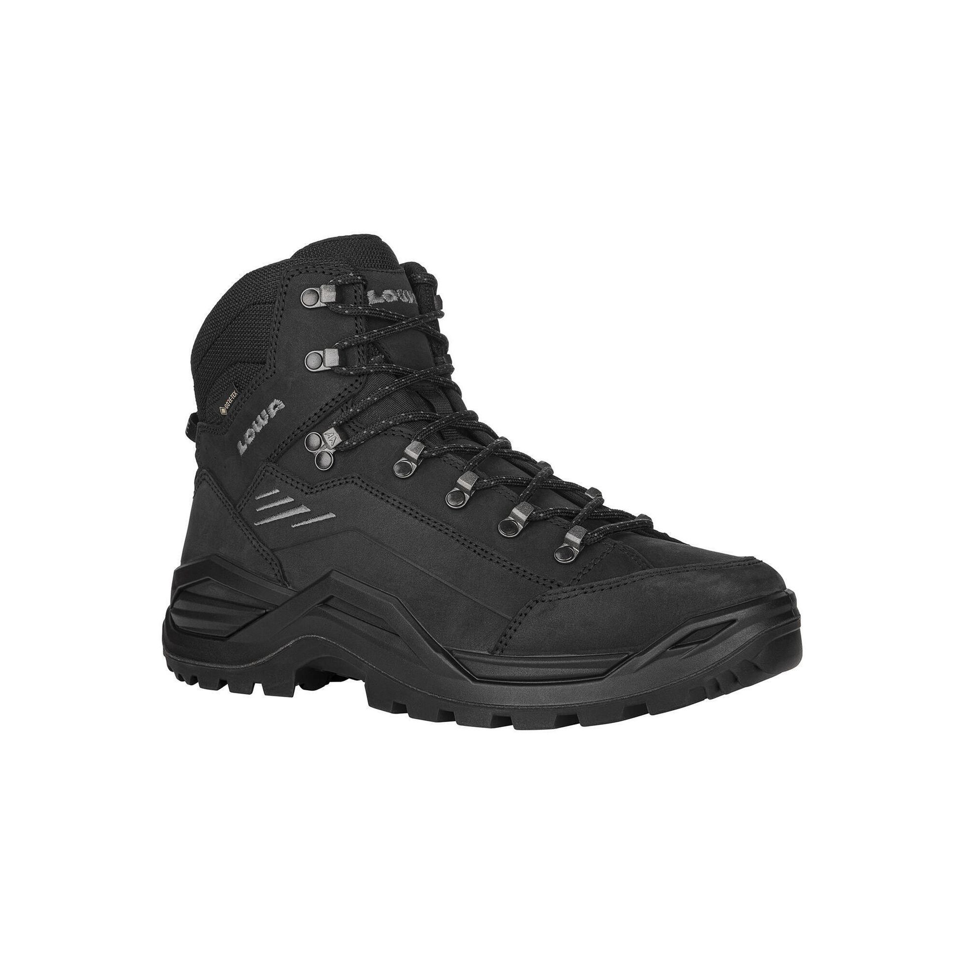 Męskie buty turystyczne Lowa Renegade GTX MID w kolorze czarnym, rozmiar 12