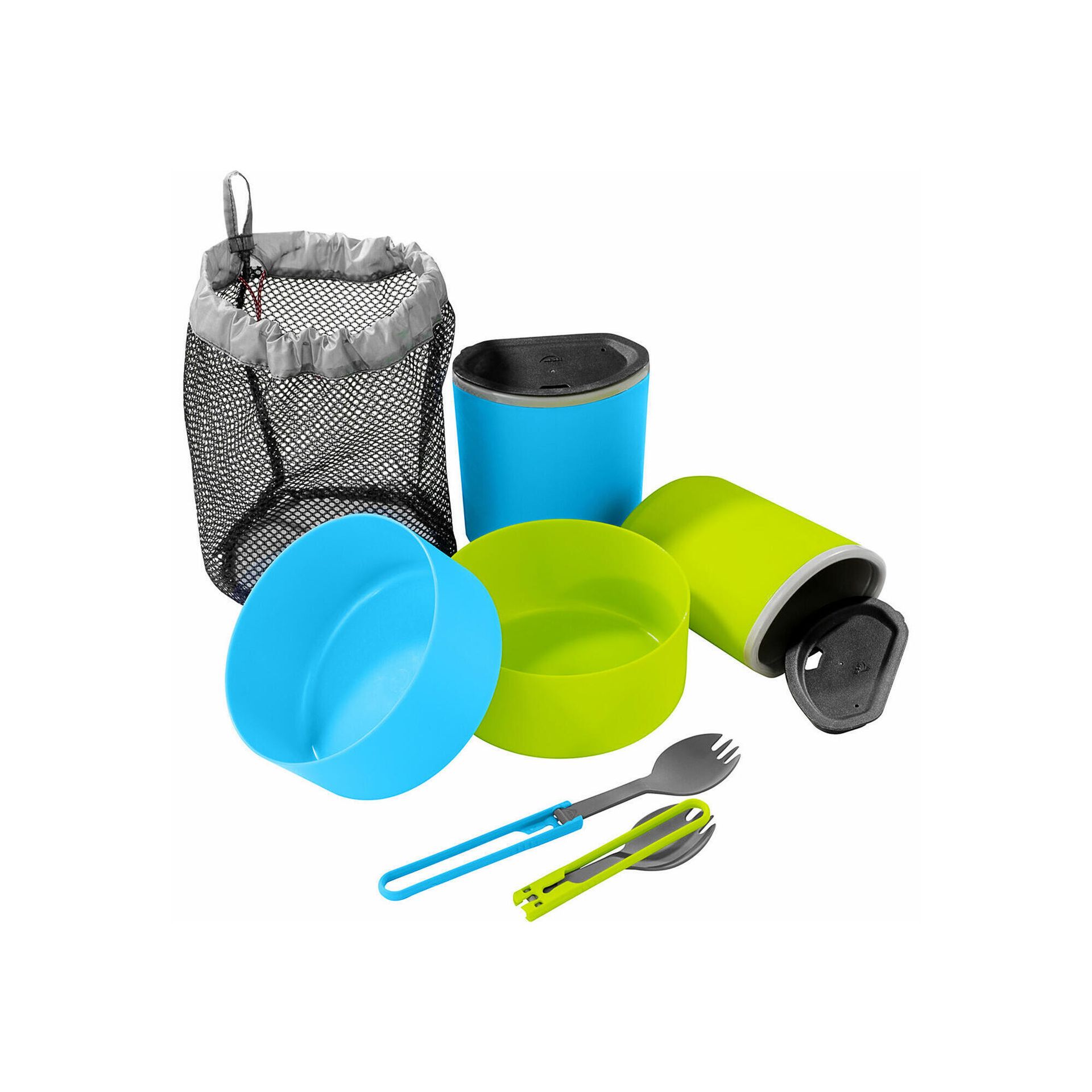 MSR 2-osoba Mess Kit zestaw naczyń do 2 lekki i nie zajmuje dużo miejsca 39137