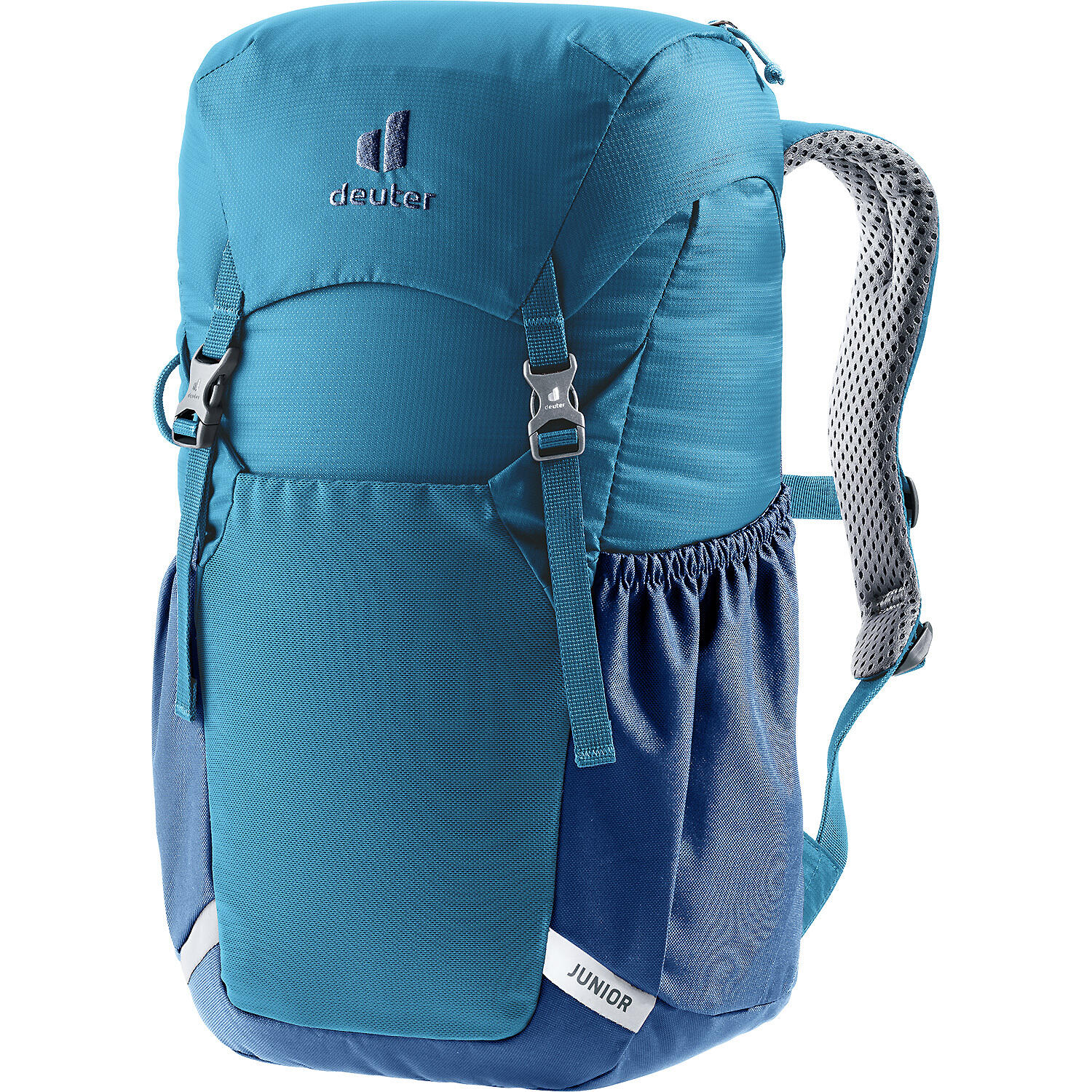 Deuter Junior Plecak dziecięcy unisex dla dzieci, niebieski/szary, 18 L, Minimalistyczny