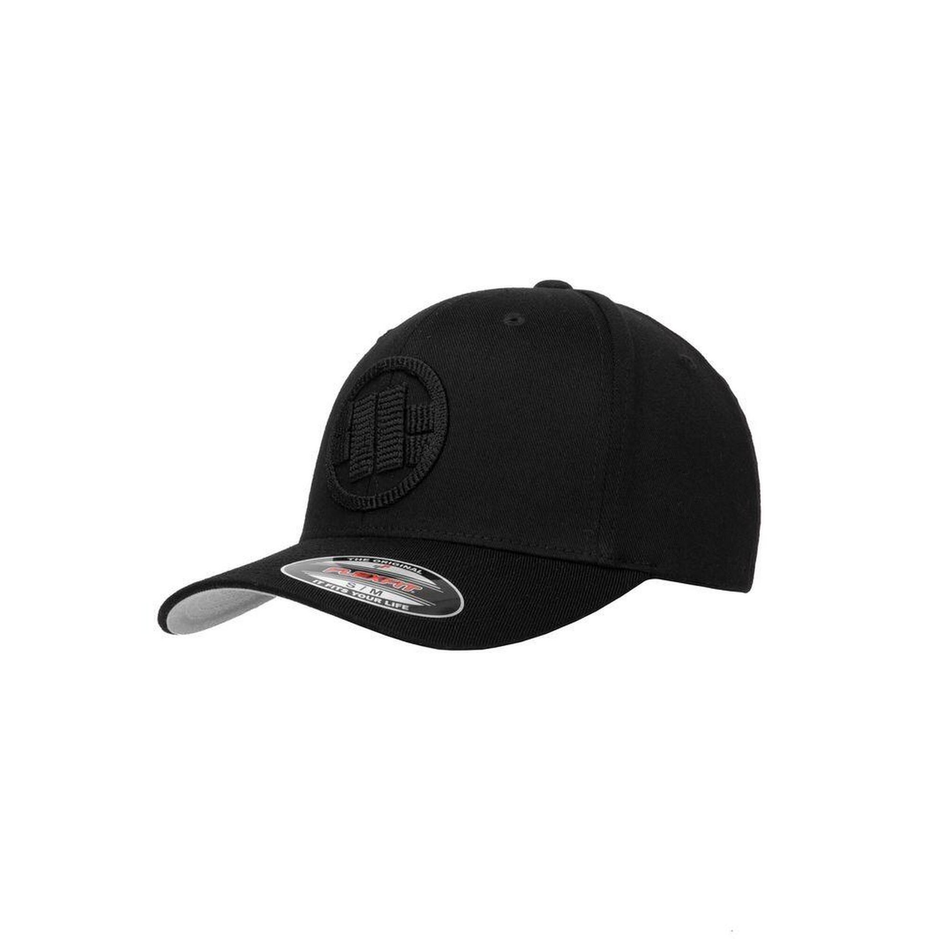 Czapka PITBULL Full Cap 3D Logo '25 - Czarna  L/XL