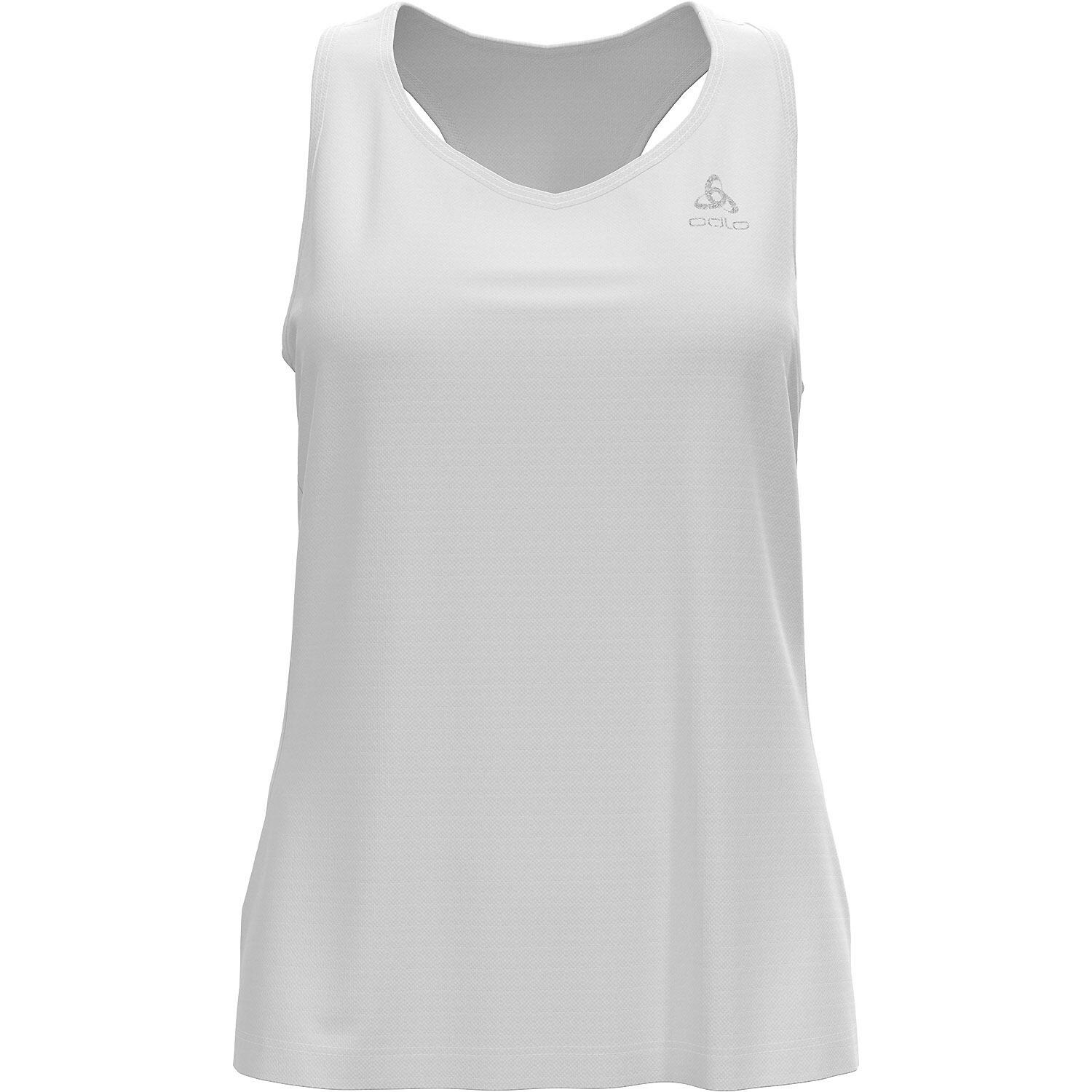 Koszulka tech. damska bez rękawów Odlo Tank crew neck ESSENTIAL ODLO S