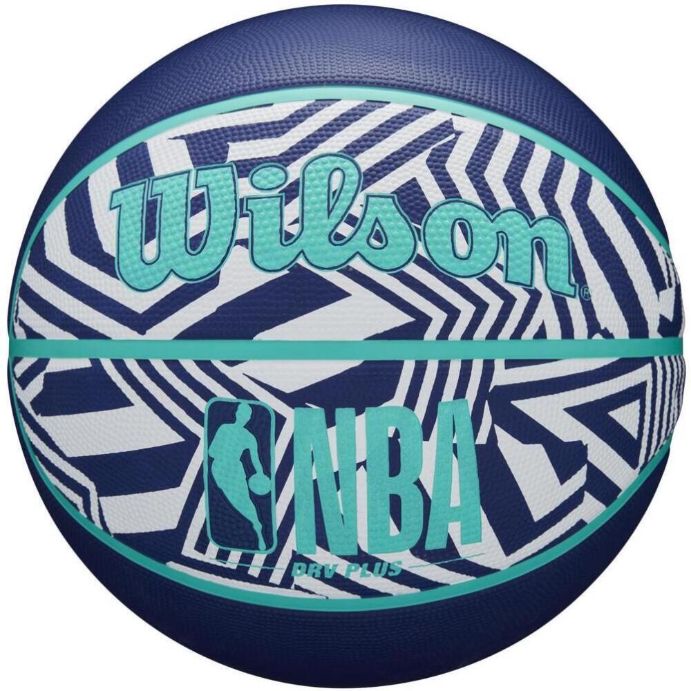 Piłka koszykowa WILSON NBA DRV PLUS DAZZLE CAMO BSKT INDIGO (Rozmiar 5)