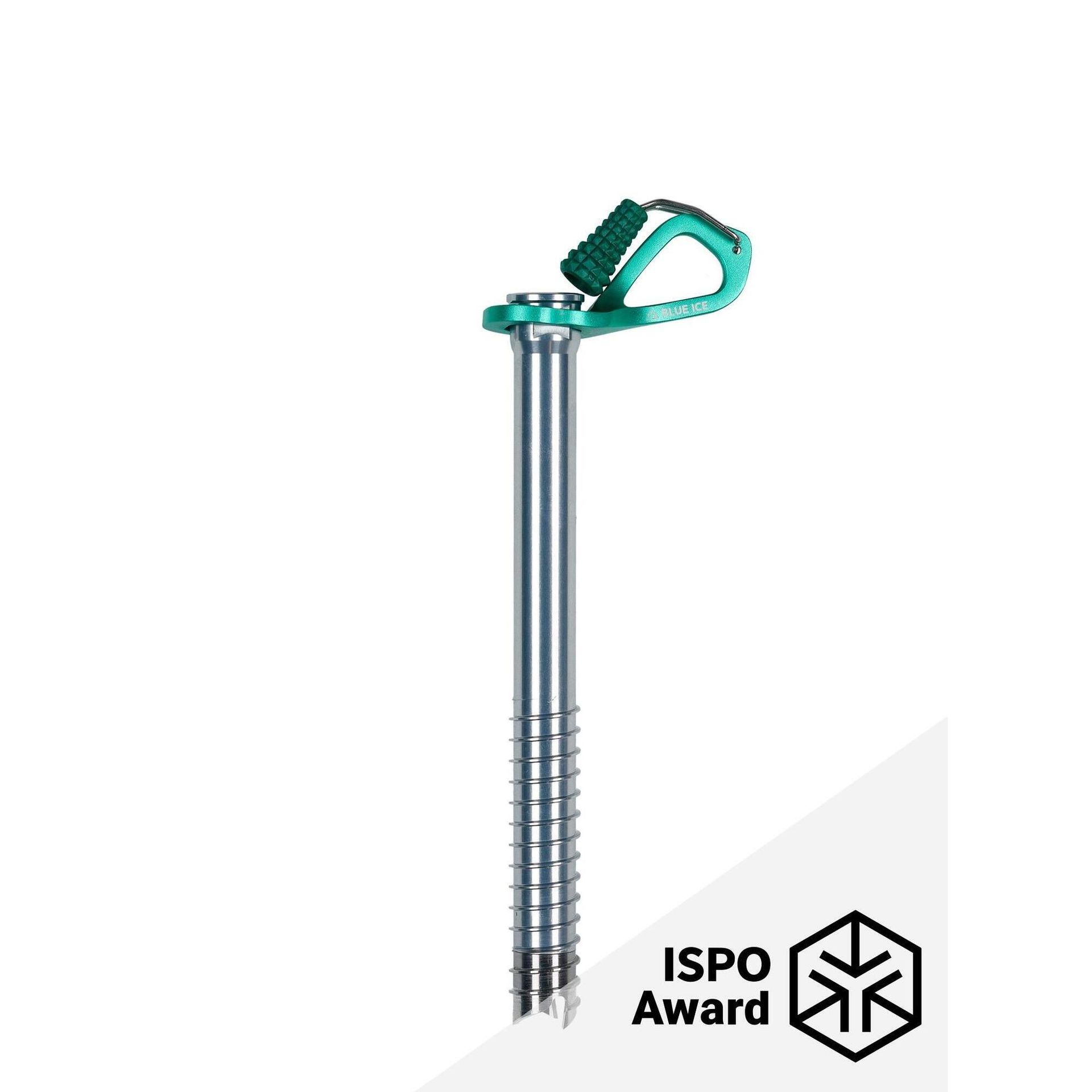 Blue Ice Aero Lite Ice Screw 22cm, srebrny/zielony  2021 Śruby lodowe