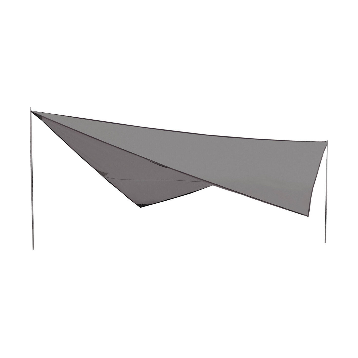 High Peak Tarp 2 10034 żagiel przeciwsłoneczny, szary, XL 10034