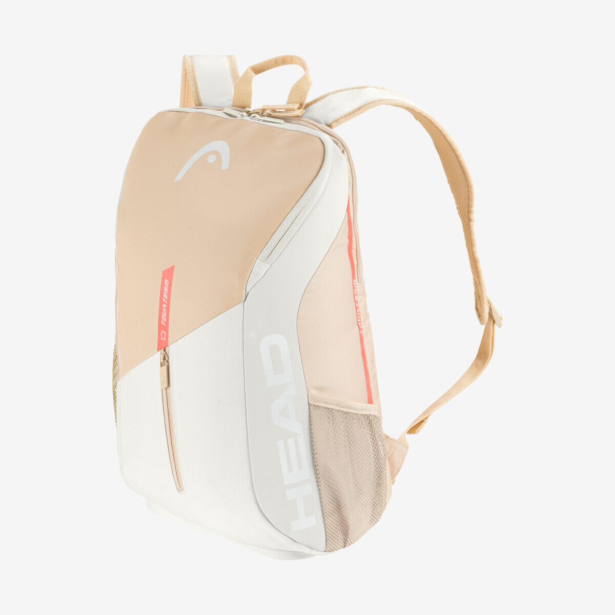 HEAD Tour Backpack - Plecak Tenisowy, Rumiankowy, Biały, 25L