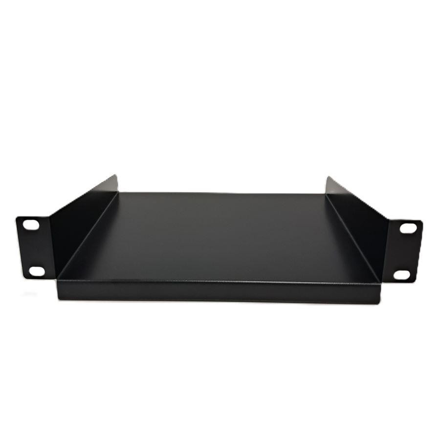 Półka rack 10'' 1u 200mm, netrack, czarna 110-100-200-002
