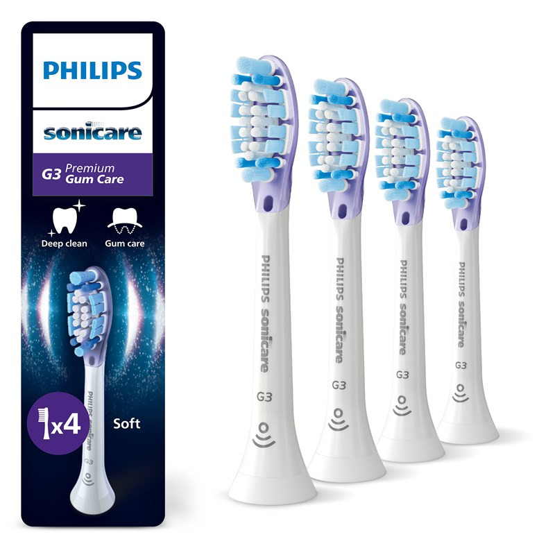 Głowice wymienne Philips - bílá HX9054/87 (4 ks