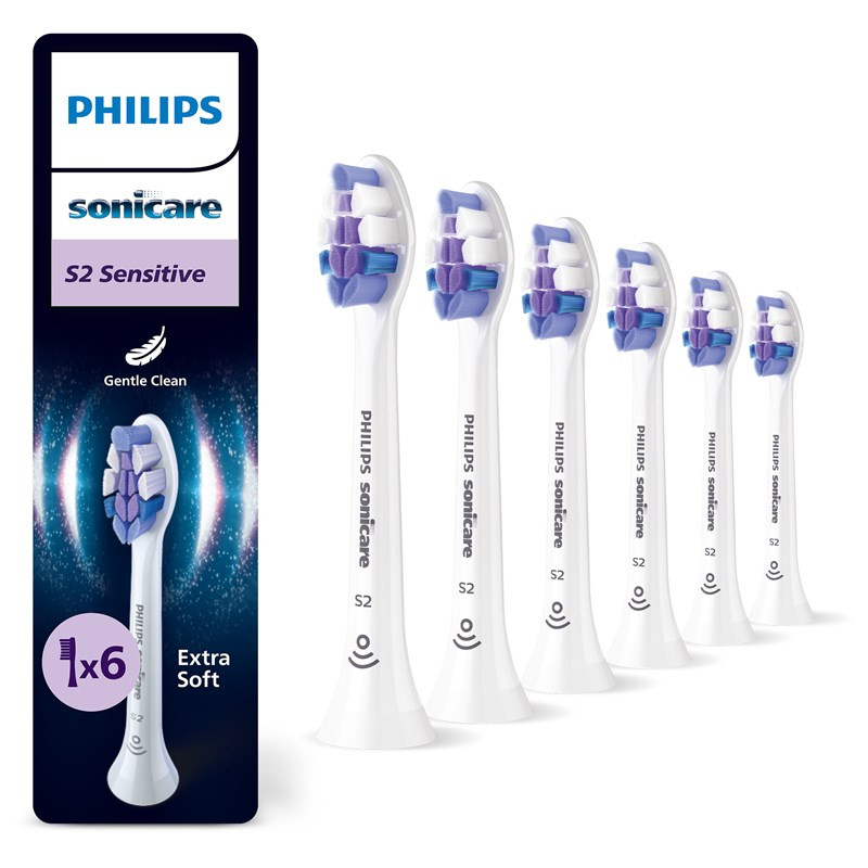 Głowice wymienne Philips - bílá HX6056/87 (6 ks