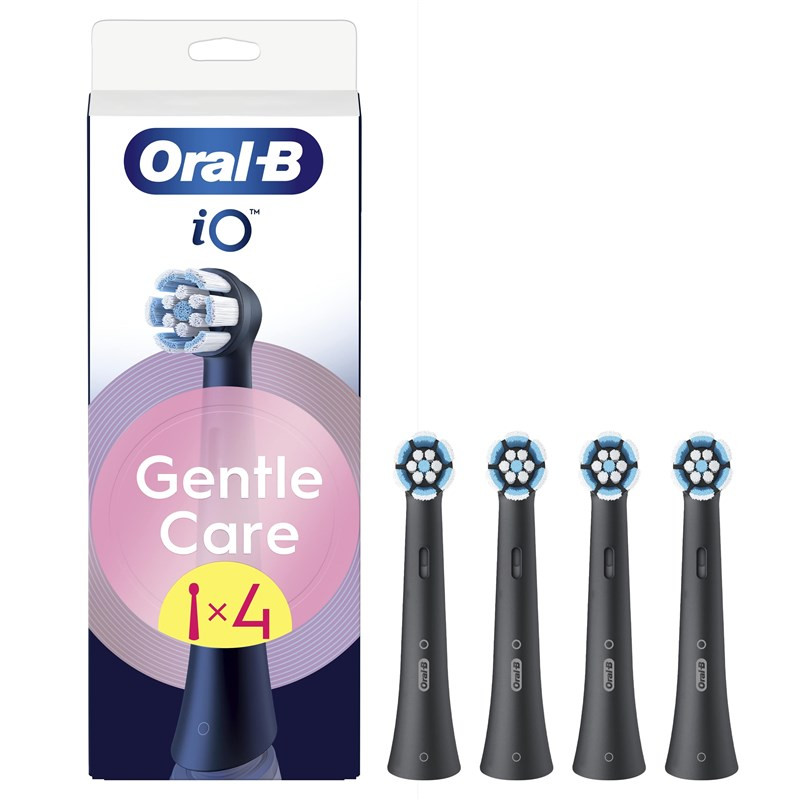Głowice wymienne Oral-B iO Gentle Care Black (4 ks