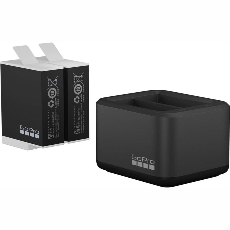 Ładowarka GoPro + 2 ks baterií Enduro (Dual Battery Charger + Enduro Batteries