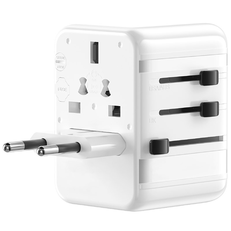Adapter podróżny WG univerzální, GaN, PD 20W