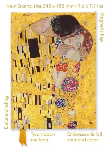 Notatnik quatro linia TW Pocałunek Gustav Klimt - Flame Tree