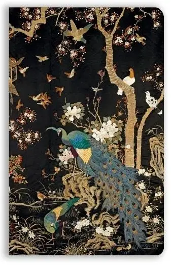 Notatnik B6 linia BR Pawie Ashmolean Museum - Flame Tree