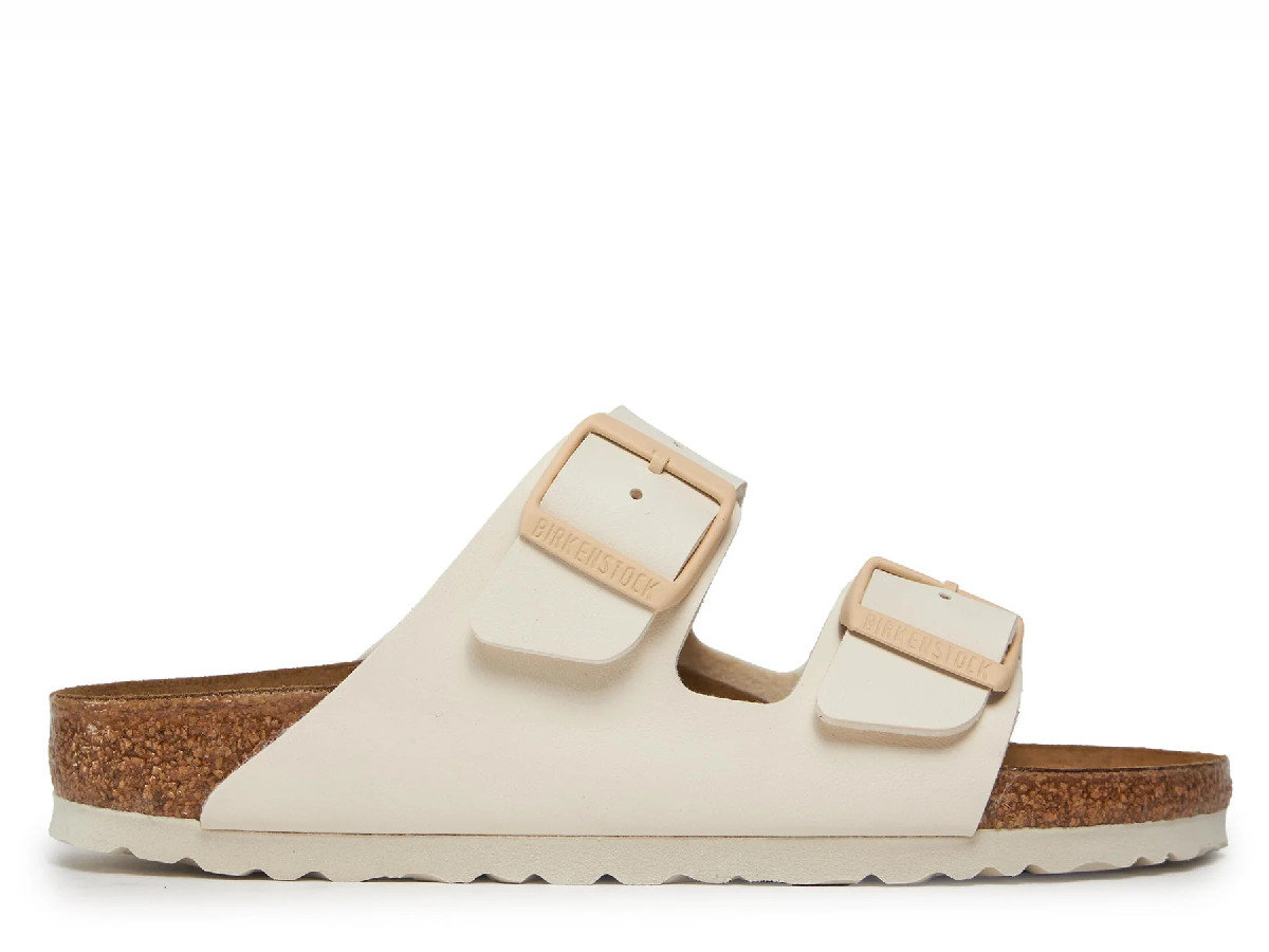 Klapki damskie Birkenstock 1027339 ARIZONA BF Beżowe