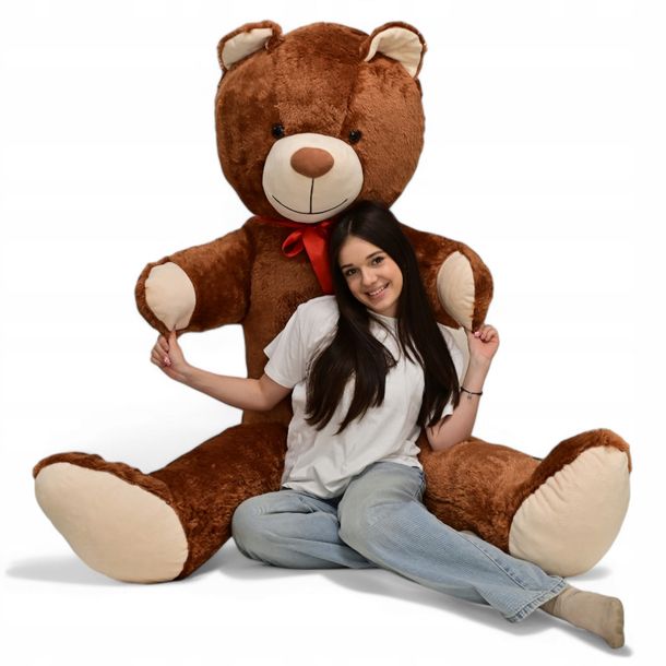 Duży Miś Pluszowy Wielki Pluszak Gigant 205 Cm.