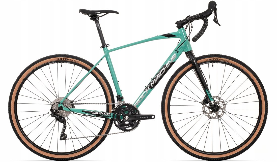 ROWER GRAVEL ROCK MACHINE GRAVELRIDE 500 RAMA M 54CM SHIMANO GRX 2X10 DISC