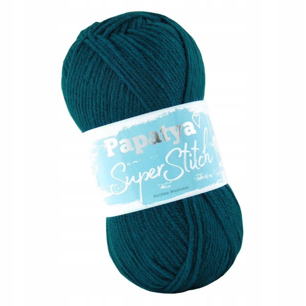 Włóczka PAPATYA SUPER STITCH AKRYLOWA GRUBA AKRYL 100% kolor 5750