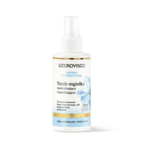 UZDROVISCO Amino Hydration Tonik-mgiełka rewitalizujący i nawilżający, 150ml -> Wysyłka 8,90 - odbiór w Żabce