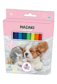 Mazaki The Sweet Pets 12 kolorów