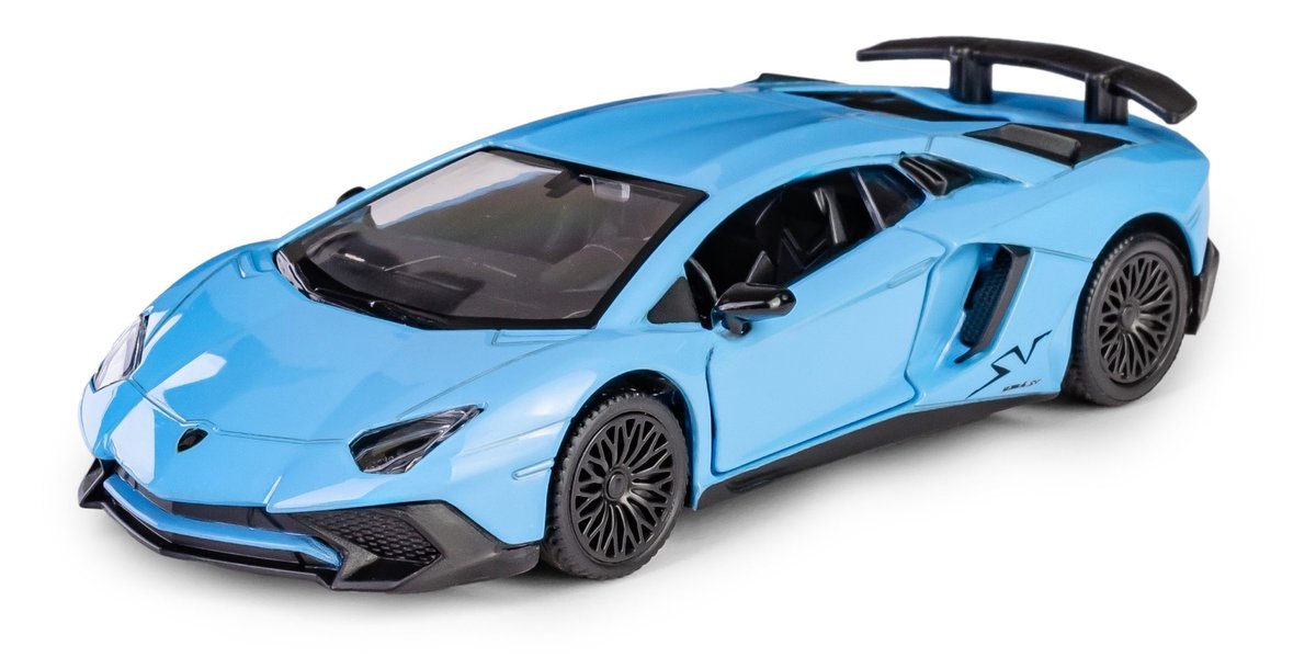 RMZ CITY LAMBORGHINI AVENTADOR SV COUPE NIEBIESKI 12cm