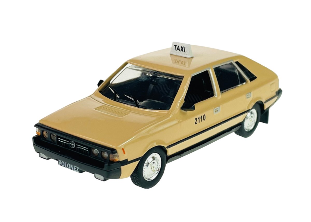 KOLEKCJA PRL FSO POLONEZ TAXI BEŻOWY 1:43