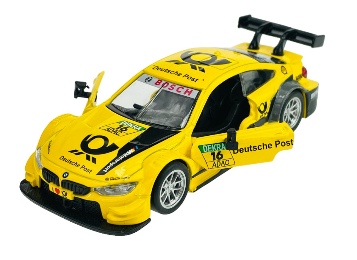 MSZ BMW M4 DTM ŻÓŁTY 1:44