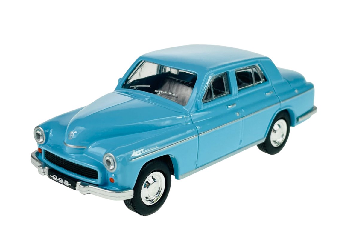 KOLEKCJA PRL WARSZAWA 223 BŁĘKITNY 1:43