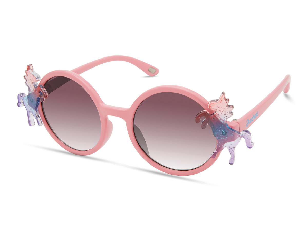 Okulary SKECHERS SE9073-4672B. Okulary przeciwsłoneczne, Kolor czarny. Dziecko.