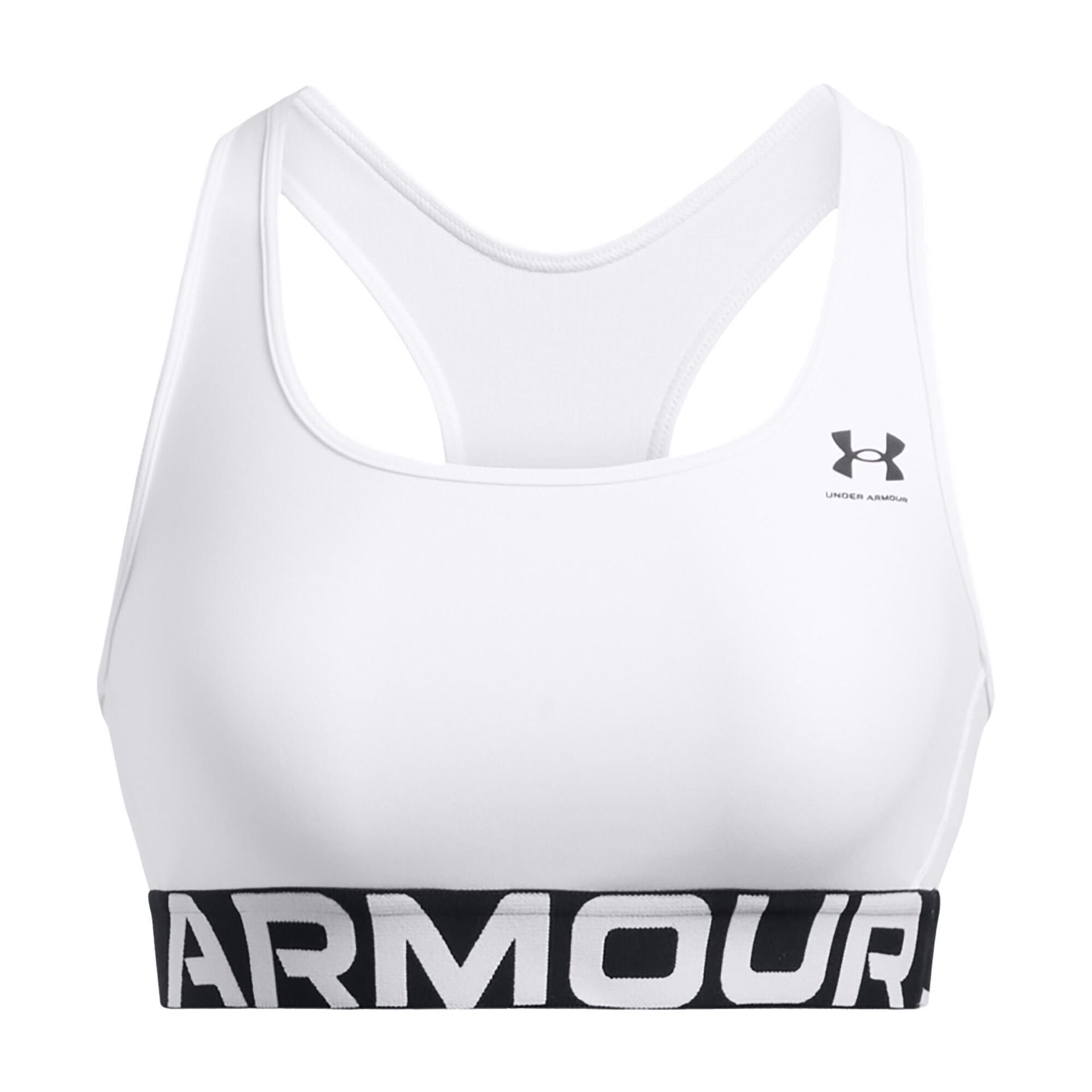 Biustonosz treningowy Under Armour HG Authentics Mid Branded